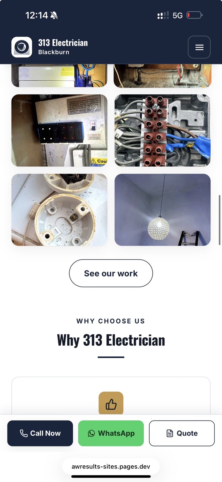 313 Electrician electrical project